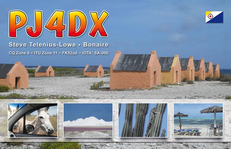 Остров Бонайре PJ4DX 