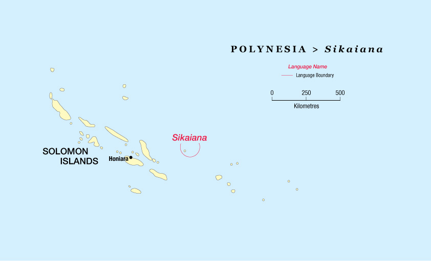 Атолл Сикаиана H44S H44AJ DX Новости Карта Соломоновы острова
