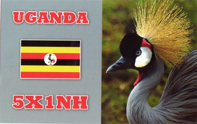 Уганда 5X1NH 2013