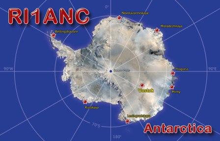 Vostok Station Antarctica RI1ANC