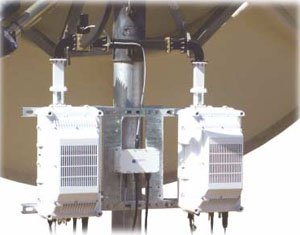 VSAT High Power hub-mounting SSPAs