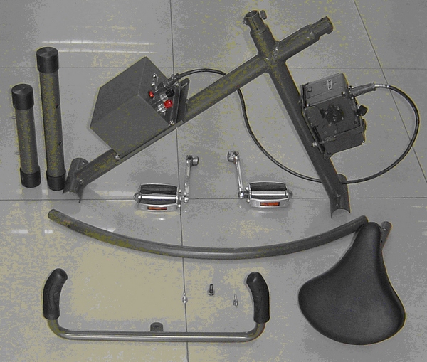 AT FCG2 Foot Crank Generator Disassembled Unit  AT FCG2 Foot Crank Generator Disassembled Unit