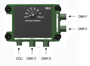 Подключение модуля расширения военного интеркома