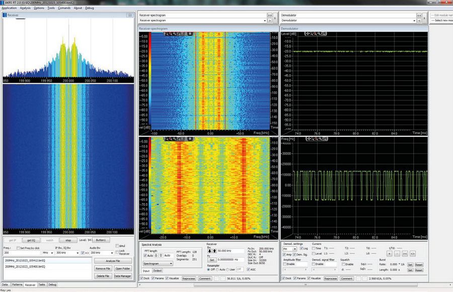 Incoming Signal Real-time Analysis Incoming Signal Real-time Analysis