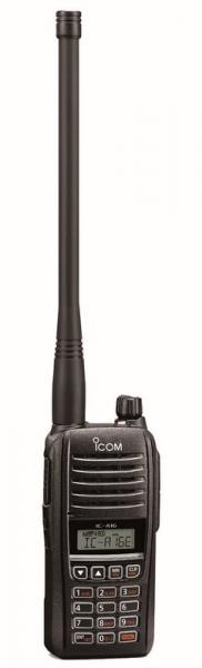 iCom IC-A16E, Walkie VHF banda aérea – Action Pro