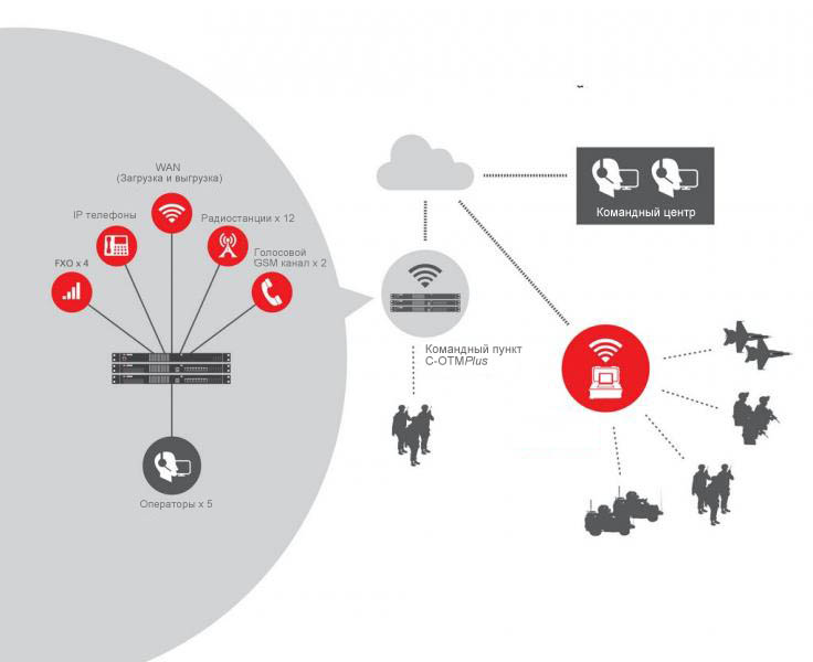 SwithPlus IP - C-OTMPlus Структура