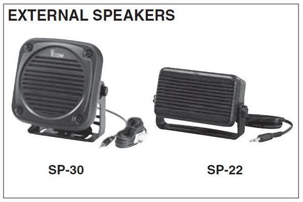 VHF - UHF - External Speakers