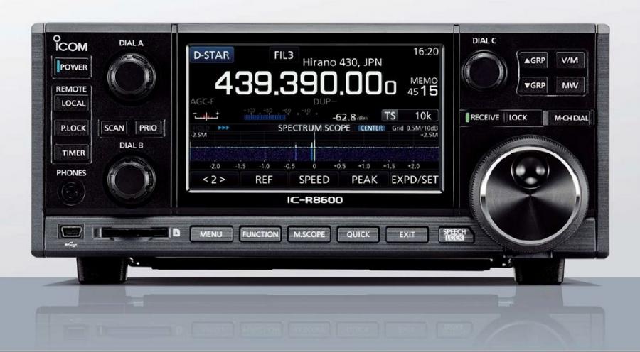 ICOM IC-R8600 - Communications Receiver - Professional