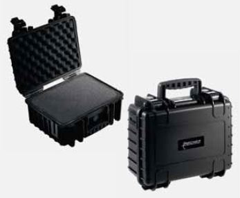 Shockproof case with supports