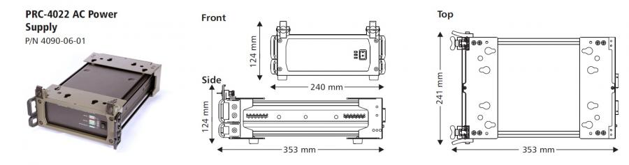 PRC 4022 AC Power Supply PRC 4022 AC Power Supply