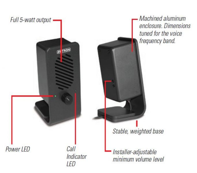 Speaker Specifications Zetron Speaker Specifications Zetron